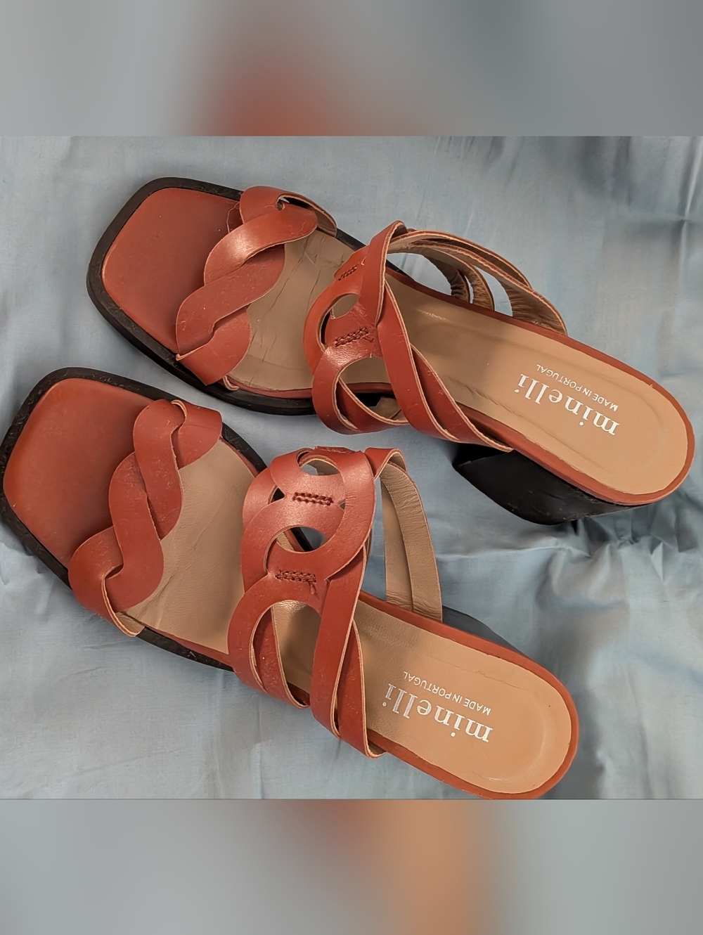 Minnelli Leather Sandals Size 37